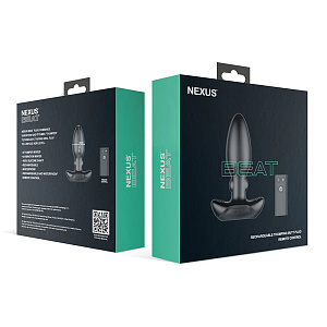 Nexus Beat - анальная вибропробка с постукивающим массажем ануса